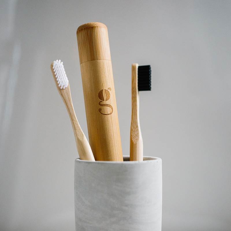 Bambus tandbørster