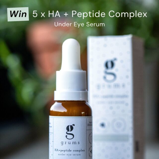 WIN 5 x Under Eye Serums - one for you and one for your besties (VALUE €172) 💚⁠ 

Would you like to be among the first to try our new under-eye serum, featuring an advanced peptide blend, hydrolyzed hyaluronic acid, and our signature upcycled coffee oil? ☕️

Enter our giveaway to win 5 x HA + Peptide Complex Under Eye Serums!

To enter the giveaway, you must follow @grumsaarhus⁠

Tag four friends and let us know who you'd like to share your prize with 🙌⁠

The winner will be contacted directly and announced in our story on Monday, March 11th.⁠

This giveaway is in no way sponsored, endorsed, or administered by, or associated with Instagram.⁠

Good luck! 💫⁠
/ Team grums

#thehonestrebels